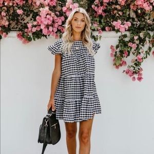 NWT Gingham No Place Like Home Dress